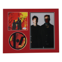 Josh Dun & Tyler Joseph Signed “Clancy” CD Insert Lithograph Display with CD & 8x10 Photo (ACOA) at PristineAuction.com