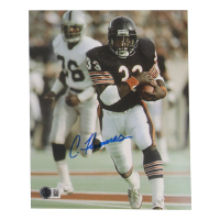 Calvin Thomas Signed Bears 8x10 Photo (Beckett) at PristineAuction.com