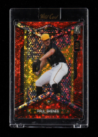 Paul Skenes 2024 Wild Card Alumination Donut Circles Red #BCPS #01/10 RC at PristineAuction.com