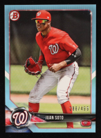 Juan Soto 2018 Bowman Prospects Sky Blue #BP52 RC #288/499 at PristineAuction.com