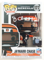Ja'Marr Chase Signed Bengals #177 Funko Pop! Vinyl Figure (Beckett) at PristineAuction.com