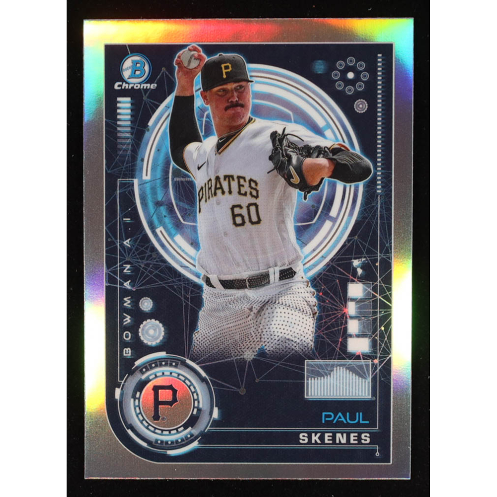 Paul Skenes 2024 Bowman Chrome Bowman AI #BAI15 RC at PristineAuction.com