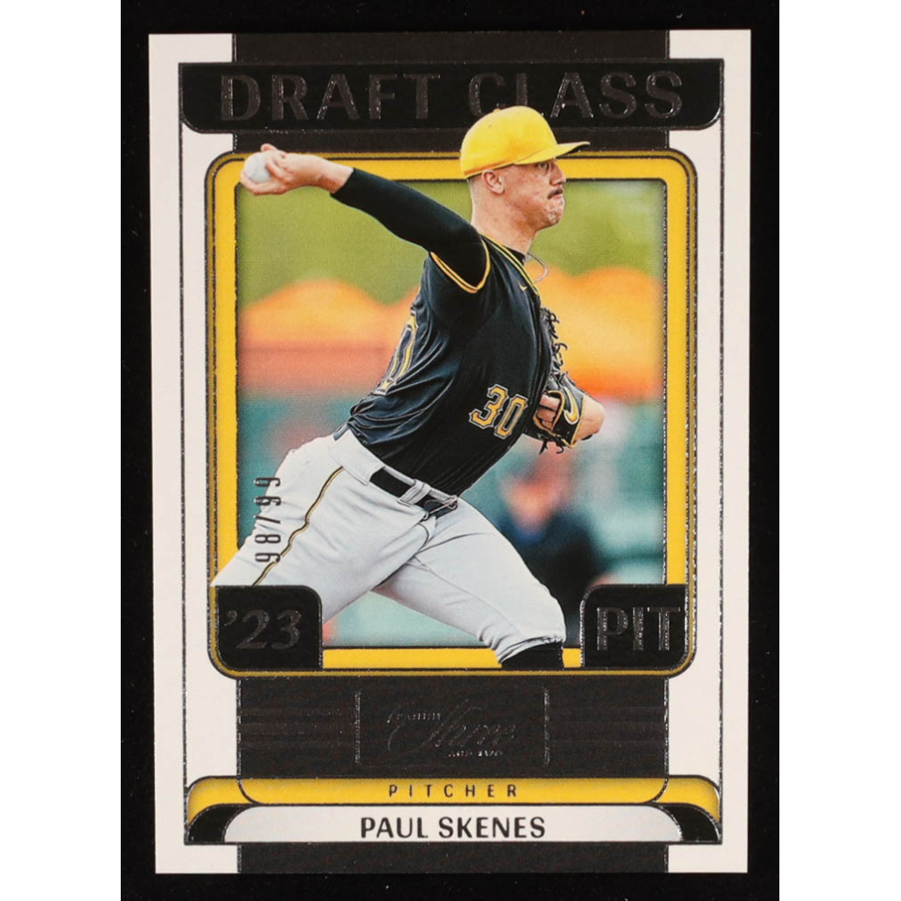 Paul Skenes 2024 Panini Three and Two Draft Class #6 RC #98/99 at PristineAuction.com