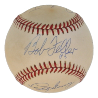 Hall of Fame Pitchers OAL Baseball Signed By (6) with Early Wynn, Don Sutton, Bob Feller, Don Sutton (SGC) at PristineAuction.com