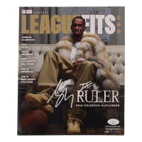 Shai Gilgeous-Alexander Signed League Fits Magazine Issue 001 (JSA) at PristineAuction.com