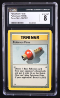 Pokemon Flute Pokemon 1999 Base Unlimited #86 (CGC 8) at PristineAuction.com