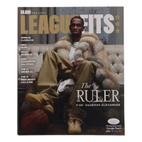Shai Gilgeous-Alexander Signed League Fits Magazine Issue 001 (JSA) at PristineAuction.com