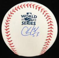 Cristian Javier Signed 2022 World Series Baseball (Beckett) at PristineAuction.com