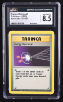 Energy Retrieval Pokemon 1999 Base Unlimited #81 (CGC 8.5) at PristineAuction.com