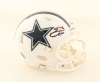 Emmitt Smith Signed Cowboys Speed Mini Helmet (Prova) at PristineAuction.com