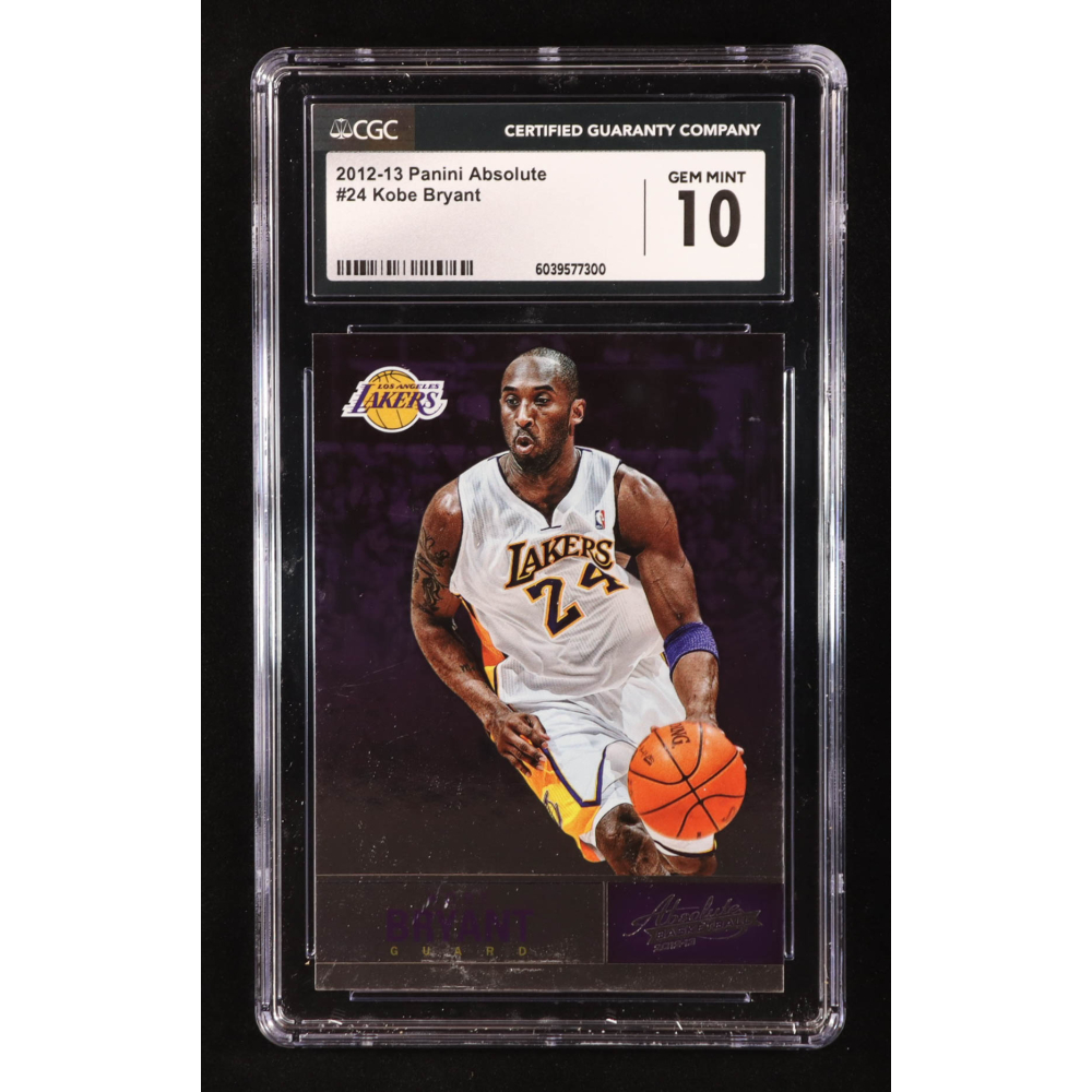 Kobe Bryant 2012-13 Absolute #24 (CGC 10) at PristineAuction.com