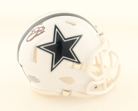 Emmitt Smith Signed Cowboys Speed Mini Helmet (Prova) at PristineAuction.com