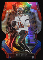 Tom Brady 2022 Select Prizm Red and Blue Die Cut #192 at PristineAuction.com
