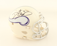 Daunte Culpepper Signed Vikings Speed Mini Helmet (JSA) at PristineAuction.com