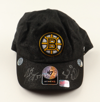 Patrice Bergeron & Brad Marchand Signed Bruins Adjustable Hat (Bergeron & Marchand) at PristineAuction.com