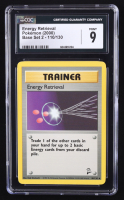 Energy Retrieval Pokemon 1999 Base 2 #110 (CGC 9) at PristineAuction.com