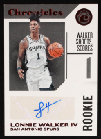 Lonnie Walker IV 2018-19 Panini Chronicles Rookie Signatures Red #39 RC at PristineAuction.com