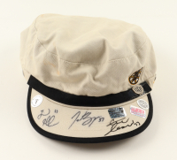 Patrice Bergeron, Zdeno Chára & Brad Marchand Signed Bruins Adjustable Hat (Bergeron & Marchand) at PristineAuction.com