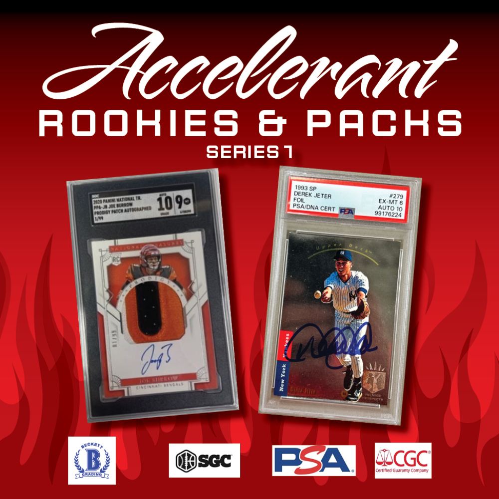 Accelerant - ROOKIES & PACKS Mystery Box Series 1 at PristineAuction.com
