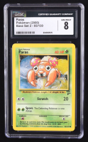 Paras Pokemon 1999 Base 2 #85 (CGC 8) at PristineAuction.com