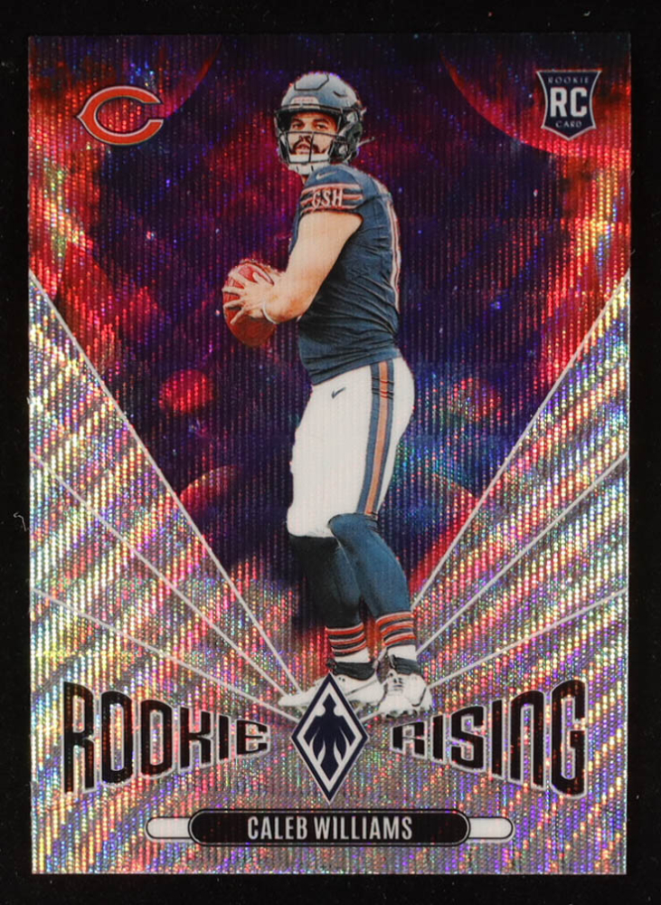 Caleb Williams 2024 Panini Phoenix Rookie Rising Wave #50 RC