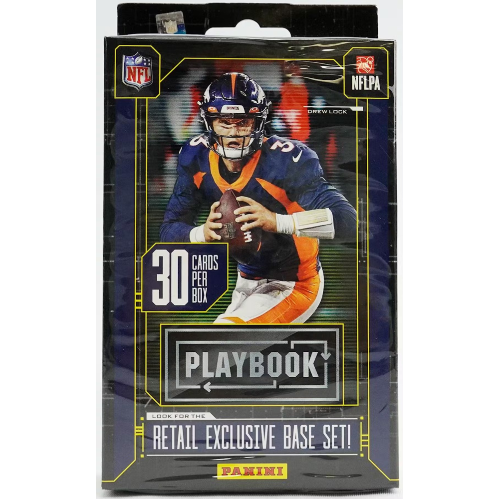 2020 Panini Playbook Football Hanger Box With (30) Cards at PristineAuction.com