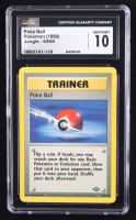 Poke Ball Pokemon 1999 Jungle #64 (CGC 10) at PristineAuction.com