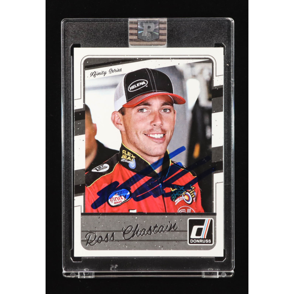 Ross Chastain Signed 2017 Donruss #76 (PA) at PristineAuction.com
