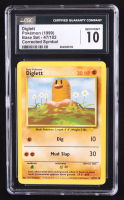 Diglett Pokemon 1999 Base Unlimited #47 (CGC 10) at PristineAuction.com