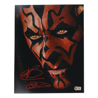 Ray Park Signed "Star Wars: Episode I – The Phantom Menace" 11x14 Photo Inscribed "Darth Maul" (Beckett) at PristineAuction.com