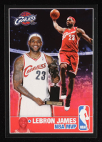 LeBron James 2009-10 Panini Stickers #381 at PristineAuction.com