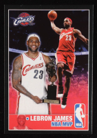 LeBron James 2009-10 Panini Stickers #381 at PristineAuction.com