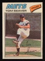 Tom Seaver 1977 Topps Cloth Stickers #42 at PristineAuction.com