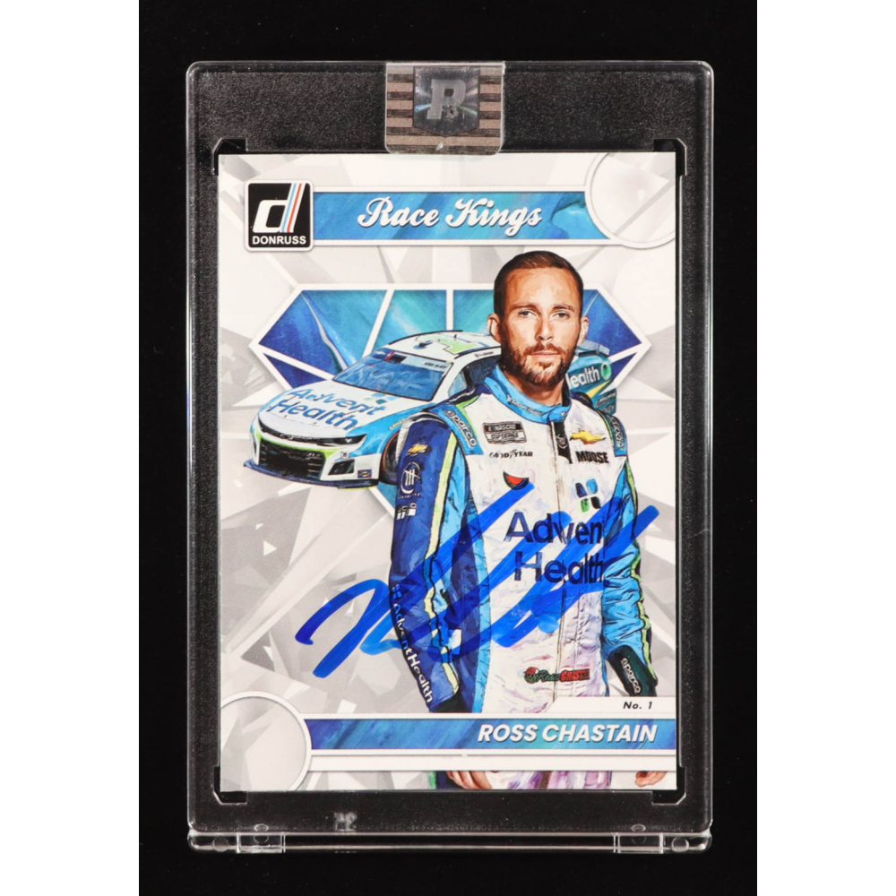 Ross Chastain Signed 2023 Donruss #15 RK (PA) at PristineAuction.com