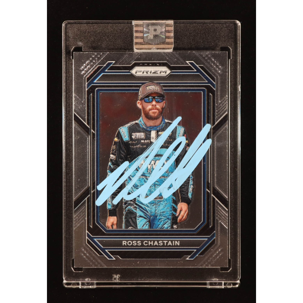 Ross Chastain Signed 2023 Panini Prizm #66 (PA) at PristineAuction.com