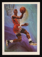 Michael Jordan 1990-91 Hoops #358 at PristineAuction.com