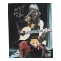 Nancy Wilson Signed Heart 8x10 Photo with Band Logo Sketch (Beckett) at PristineAuction.com