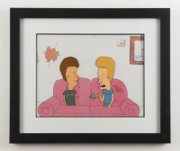 "Beavis & Butt-head" Custom Framed Original Film Cell Display at PristineAuction.com