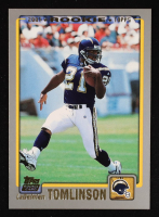 LaDainian Tomlinson 2001 Topps #350 RC at PristineAuction.com