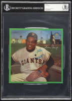 Willie Mays Signed 1962 Sports Champions 33 RPM Vinyl Record Album Cover (BGS) at PristineAuction.com