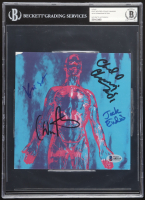 Nirvana "Silver" 7" Vinyl Record Album Cover Signed By (4) With Krist Novoselic, Chad Channing, Jack Endino & Dan Peters (Beckett) at PristineAuction.com