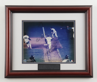 Mookie Wilson & Bill Buckner Signed 1986 World Series Custom Framed Lithograph Display Inscribed "10/25/86" (Steiner) at PristineAuction.com