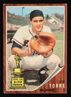 Joe Torre 1962 Topps #218 RC at PristineAuction.com