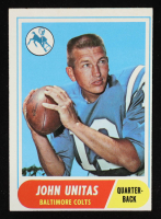 Johnny Unitas 1968 Topps #100 at PristineAuction.com
