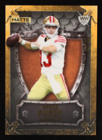 Brock Purdy 2022 Wild Card Matte Weekend Warrior #WWU-51 #040/100 RC at PristineAuction.com