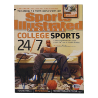 Emeka Okafor Signed 2003 Sports Illustrated On Campus Magazine (Beckett) at PristineAuction.com