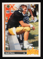 Brett Favre 1991 Upper Deck #13 RC at PristineAuction.com
