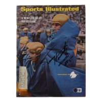 Terry Hanratty Signed 1966 Sports Illustrated Magazine (Beckett) at PristineAuction.com