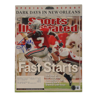 Ted Ginn Jr. Signed 2005 Sports Illustrated Magazine (Beckett) at PristineAuction.com