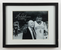 Larry Johnson Signed UNLV Rebels Custom Framed Lithograph Display (Steiner) at PristineAuction.com